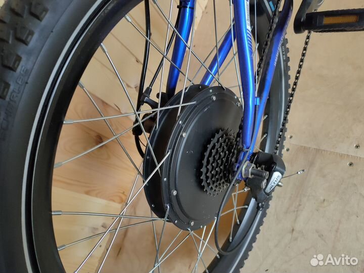 Электровелосипед двухподвес