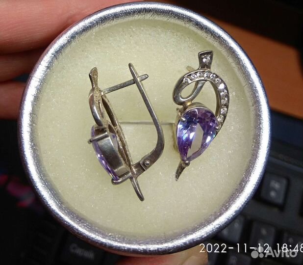 Серебро.Новые серебряные серьги