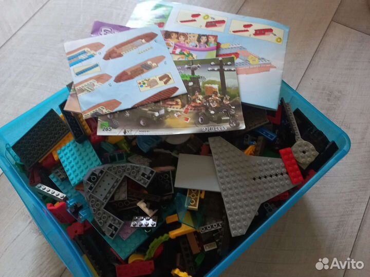 Lego 6 кг вперемешку
