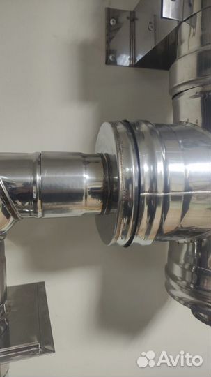 Дымоходы одностенные и сэндвич