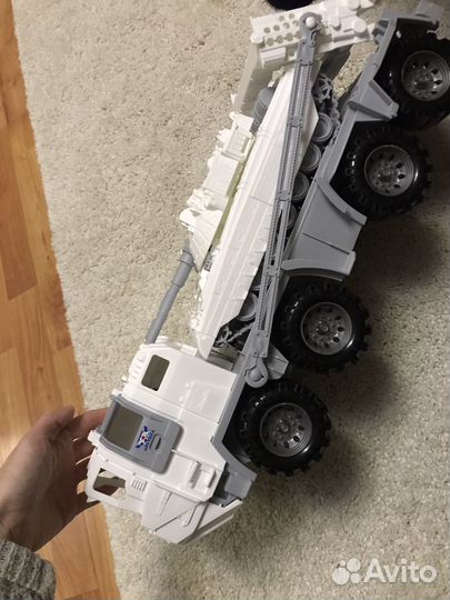 Машинка Военный тягач с танком