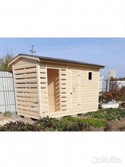 Хозблоки с дровником