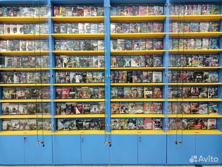 Игры ps4 много