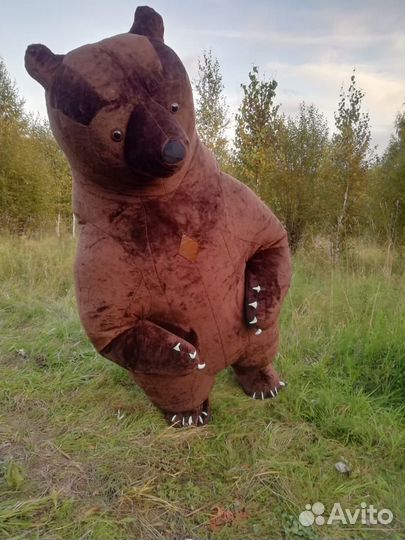 Ростовые куклы- Поздравление от медведя