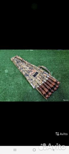 Набор шампуров в чехле