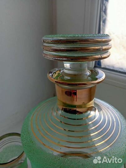 Графин и рюмки Чехия