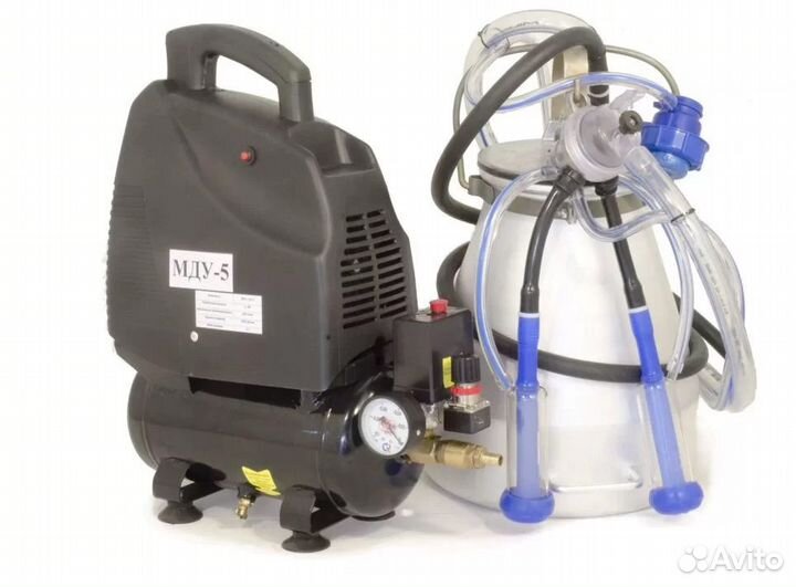 Доильный аппарат мду-5 (до 5 коров)