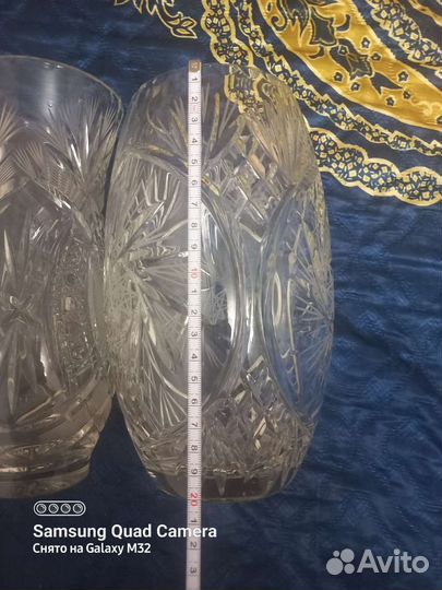 Ваза хрустальная СССР