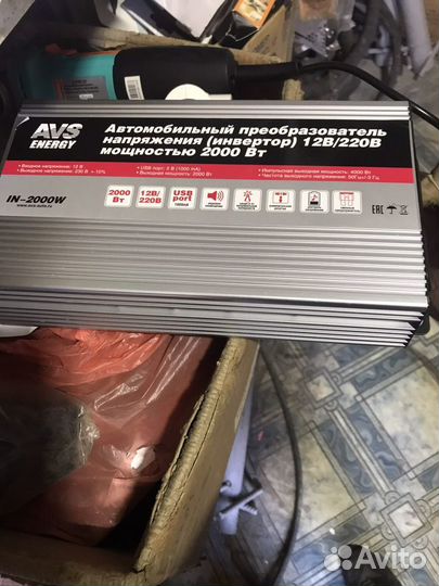 Преобразователь напряжения 12 220 инвертор