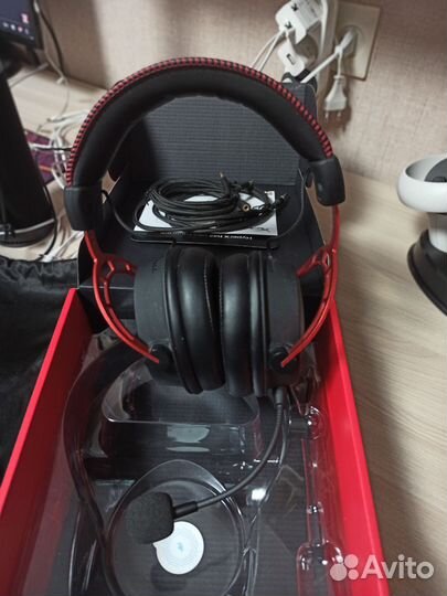 Наушники HyperX Cloud Alpha Red