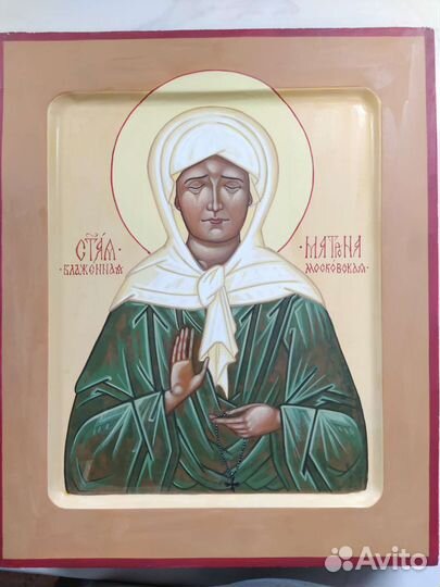 Икона Матрона Московская