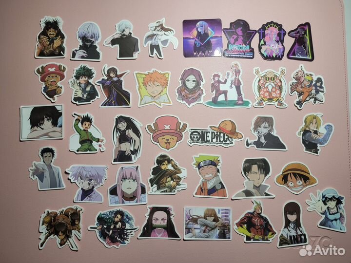 Аниме стикеры Наклейки