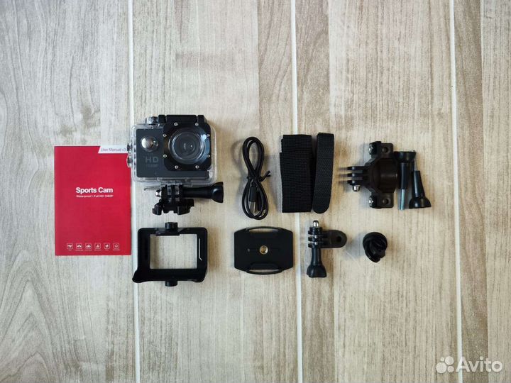 Экшн камера full hd новая