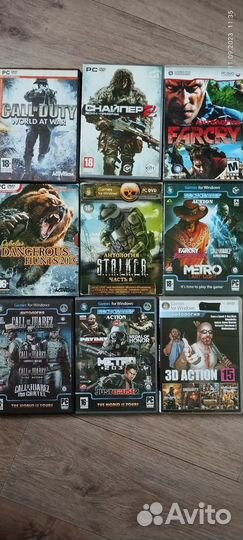 Компьютерные игры диски для пк