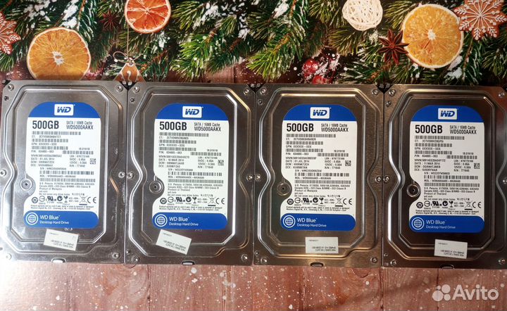 Жесткий диск WD 500 gb (SMART Good)