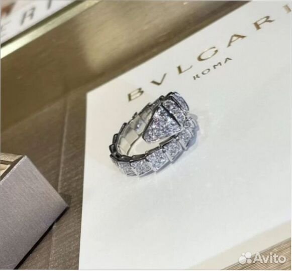 Bvlgari кольцо Serpenti Viper