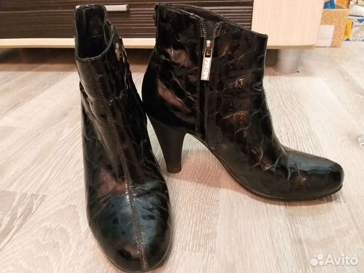 Ботильоны натуральная кожа 36