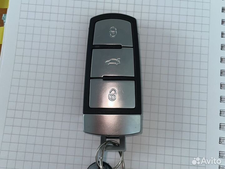 Ключ зажигания volkswagen passat b8
