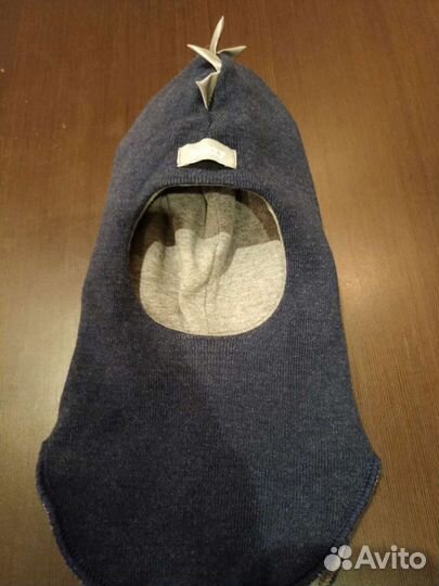 Шапка шлем осень