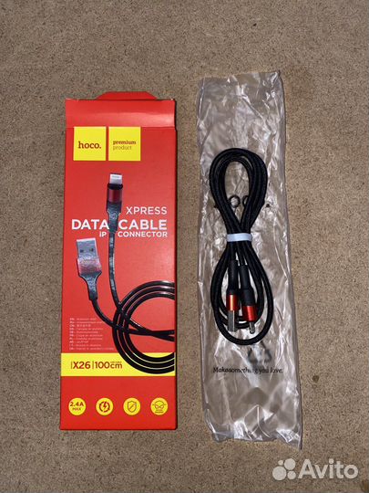 Зарядные кабели Lightning на iPhone