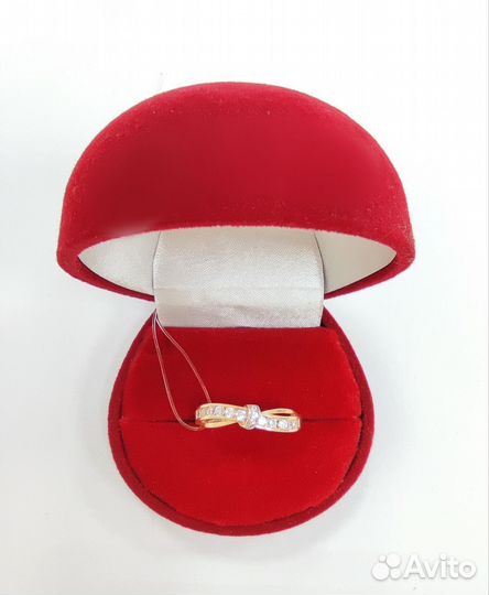 Кольцо золотое 585(арт 91725) Сп29