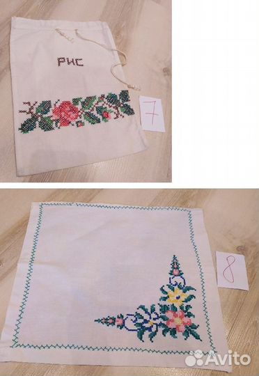 Винтажный текстиль (ришелье, вышивка