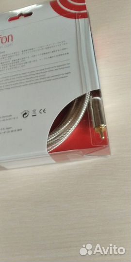 Межблочный кабель Новый Ortofon RCA (Япония)