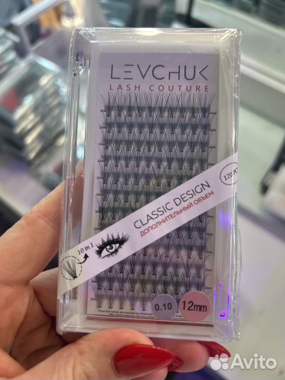 Ресницы для наращивания готовые пучки