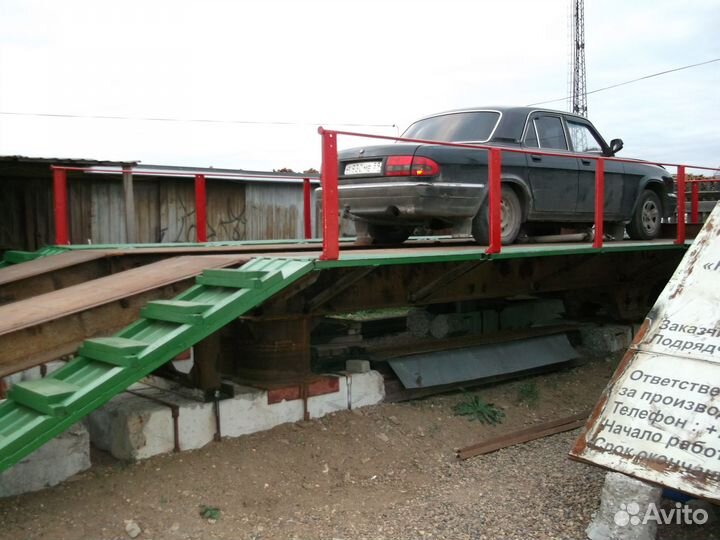 Эстакада автомобильная грузовая
