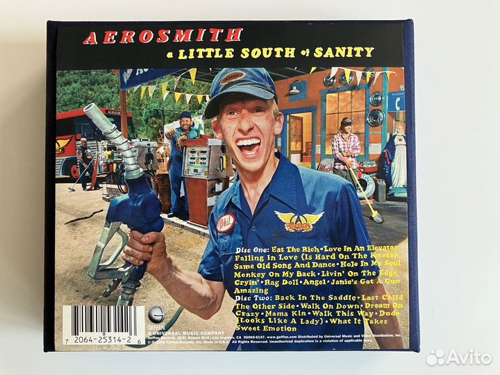Aerosmith 'A Little South of Sanity' Collector's E