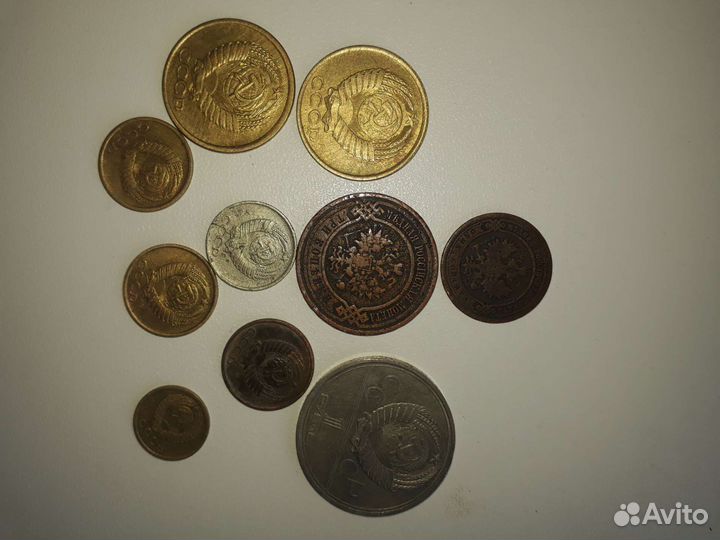 Монеты б/у
