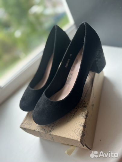 Туфли женские 40 размер натуральная замша