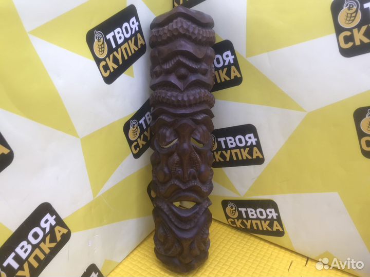 Маска Африканская настенная 42,5*9,5см И. 6840