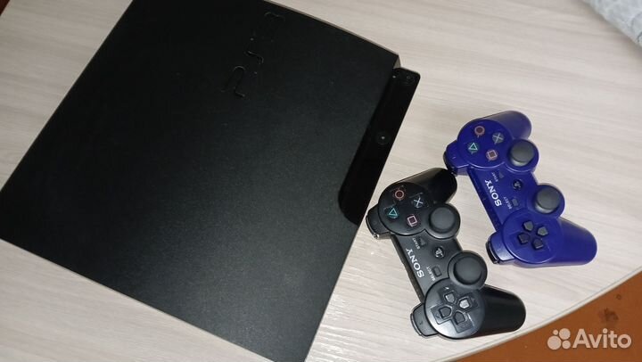 Игровая приставка sony ps3 slim прошитая