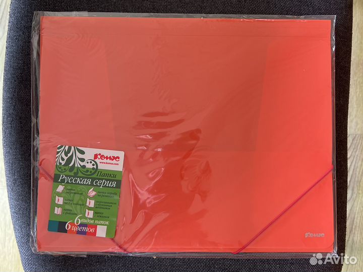 Папка на резинке Комус