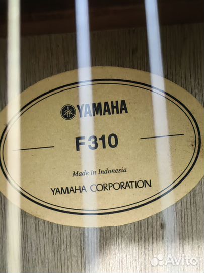 Акустическая гитара yamaha f310 отличная