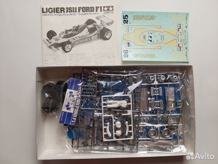 Сборная модель 1/20 Tamiya Liger JS11 Ford F1