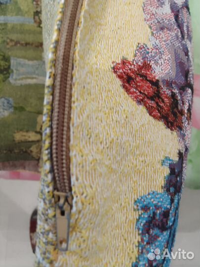 Подушка декоративная - гобелен подсолнухи