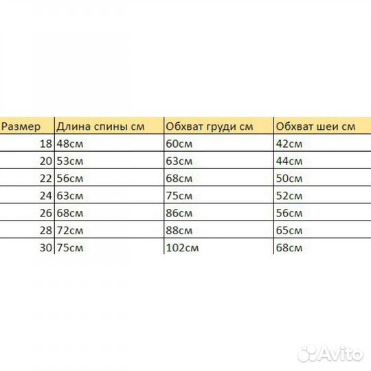 Комбинезон-дождевик для собак