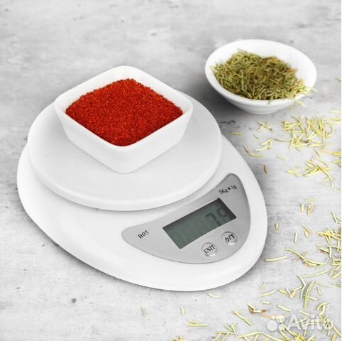 Весы кухонные NEW, электронные, до 5 кг