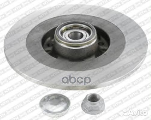 Диск тормозной renault laguna III 07- задний сб