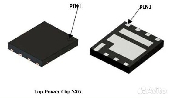 Микросхема fdpc5030SG Dual N-Channel mosfet 30V 56