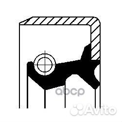 Сальник ступицы колеса 19026223B Corteco