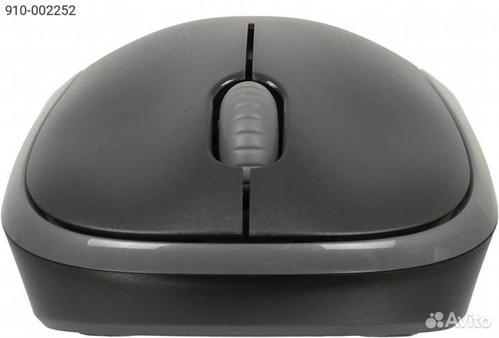 910-002252, Мышь Logitech M185 Беспроводная серый