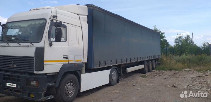 МАЗ 5440А5-370-031 с полуприцепом, 2012