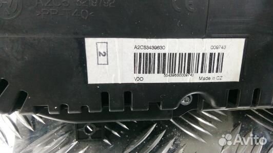 Щиток приборов volkswagen passat B7 (TEA12IT01)