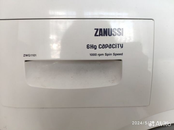 Стиральная машина бу zanussi м. Перово