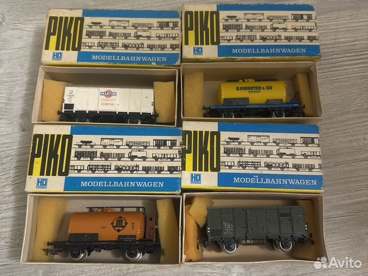 Грузовые вагоны Piko