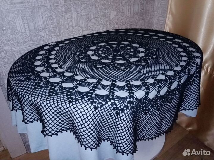 Скатерть салфетка крючком