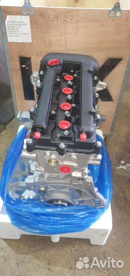 Двигатель Rio Solaris Elantra HD новый G4FC